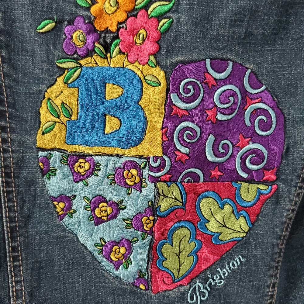 Brighton Embroidered Heart Levi Jacket - Picture 6 of 8